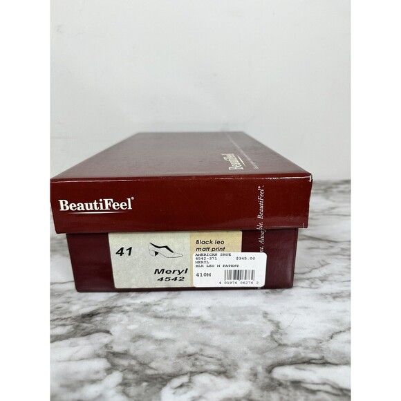 BeautiFeel Meryl Cap Toe Suede + Leather High Heels Pumps NEW Black Size EU41 - Picture 2 of 12